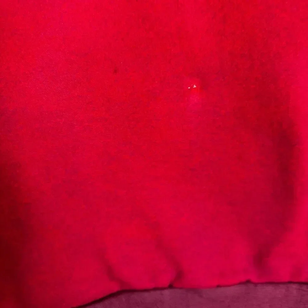 Adidas Sweatshirt Mens Medium Red Ombre Pullover Hoodie Logo Outdoors‎ Gorpcore